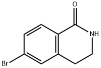 6-BROMO-3,4-DIHYDRO-2H-ISOQUINOLIN-1-ONE Structure