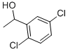 2,5-ジクロロ-α-メチルベンゼンメタノール 化学構造式