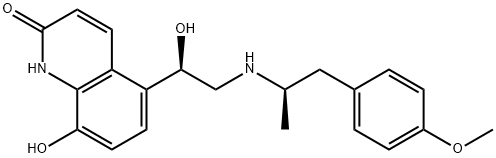 8-hydroxy-5-[1-hydroxy-2-[2-(4-methoxyphenyl)propan-2-ylamino]ethyl]-1H-quinolin-2-one|卡莫特罗