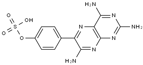 P-HYDROXY TRIAMTERENE SULFATE Structure