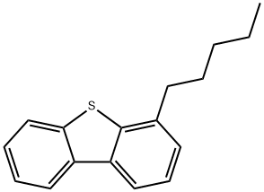 4-ペンチルジベンゾチオフェン 化学構造式