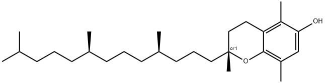 β-生育酚, 148-03-8, 结构式