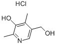 4-脱氧吡哆醇盐酸盐, 148-51-6, 结构式