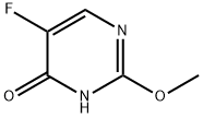 5-フルオロ-2-メトキシ-4-ピリミジノン 化学構造式