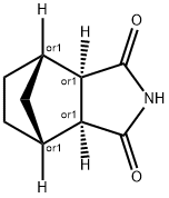 (3AR,4S,7R,7AS) 4,7-亚甲基-1H-异吲哚-1,3(2H)-二酮, 14805-29-9, 结构式