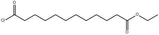 12-Chloro-12-oxododecanoic acid ethyl ester Struktur