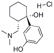 (-)-O-DESMETHYLTRAMADOL, HYDROCHLORIDE Struktur