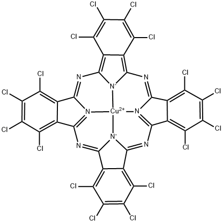 PIGMENT GREEN 7 Structure