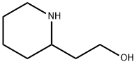 2-ピペリジンエタノール 化学構造式