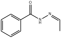 Benzoic acid, ethylidenehydrazide, (Z)- (8CI) Structure