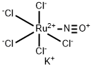 五氯亚硝酰基钌(II)酸钾, 14854-54-7, 结构式