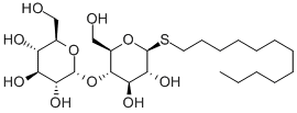 十二烷基-Β-D-硫代麦芽糖苷, 148565-58-6, 结构式