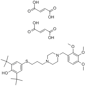 S-15176 二フマル酸塩 化学構造式