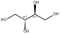 meso-エリトリトール 化学構造式