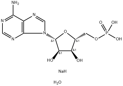 ADENOSINE-5'-MONOPHOSPHATE DISODIUM SALT Struktur