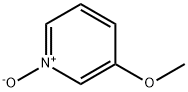 3-メトキシピリジン1-オキシド 化学構造式