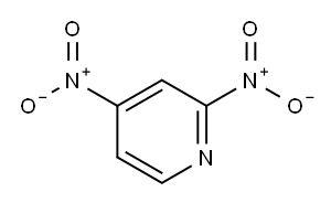 2,4-二硝基吡啶 结构式