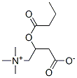 Butyroyl carnitine Struktur