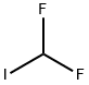 ジフルオロヨードメタン 化学構造式