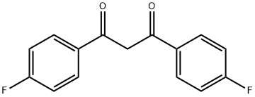 1,3-Bis(4-fluorophenyl)-1,3-propanedione Struktur