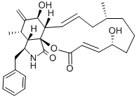 サイトカラシンB 化学構造式
