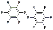 Bis(pentafluorophenyl) perdisulfide Struktur