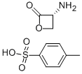 (3R)-3-氨基-2-氧杂环丁酮对甲苯磺酸盐, 149572-97-4, 结构式