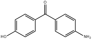 4-氨基-4'-羟基二苯甲酮 结构式