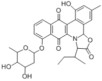 jadomycin B, 149633-99-8, 结构式