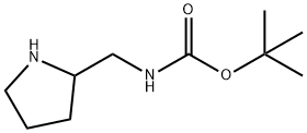 2-Boc-氨甲基吡咯烷 结构式