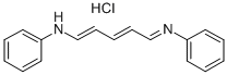 戊二烯醛缩二苯胺盐酸盐, 1497-49-0, 结构式