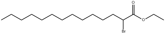 2-溴代十四酸乙酯, 14980-92-8, 结构式