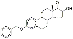 3-O-Benzyl 16α-Hydroxy Estrone Struktur