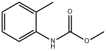 (2-Methylphenyl)carbamic acid methyl ester Structure