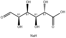 D-グルクロン酸ナトリウム 化学構造式