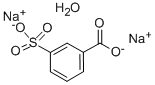 3-磺酸苯甲酸二钠盐 单水合物, 14995-40-5, 结构式
