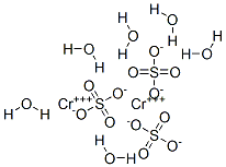 CHROMIC SULFATE HEXAHYDRATE Structure