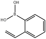 2-乙烯苯硼酸, 15016-42-9, 结构式