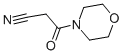 N-氰乙酰基吗啡啉, 15029-32-0, 结构式