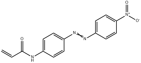 分散橙3丙烯酰胺, 150375-01-2, 结构式