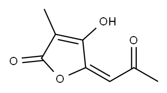 キサントフシン 化学構造式