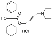 alpha-Cyclohexyl-alpha-hydroxyben-zolessigsäure-4-(diethylamino)-2-butinylester-hydrochlorid