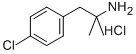 塩酸クロルフェンテルミン 化学構造式