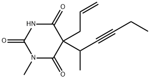 メトヘキシタール 化学構造式