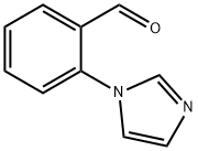 2-イミダゾール-1-イルベンズアルデヒド 化学構造式