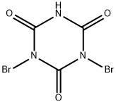 1,3-二溴-1,3,5-三嗪-2,4,6-三酮, 15114-43-9, 结构式