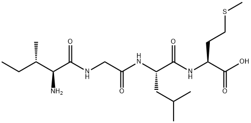 ILE-GLY-LEU-MET, 151151-30-3, 结构式