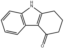 1,2-ジヒドロ-9H-カルバゾール-4(3H)-オン 化学構造式