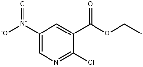 2-CHLORO-5-NITRONICOTINIC ACID ETHYL ESTER Structure