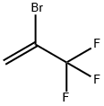 2-ブロモ-3,3,3-トリフルオロ-1-プロペン 化学構造式